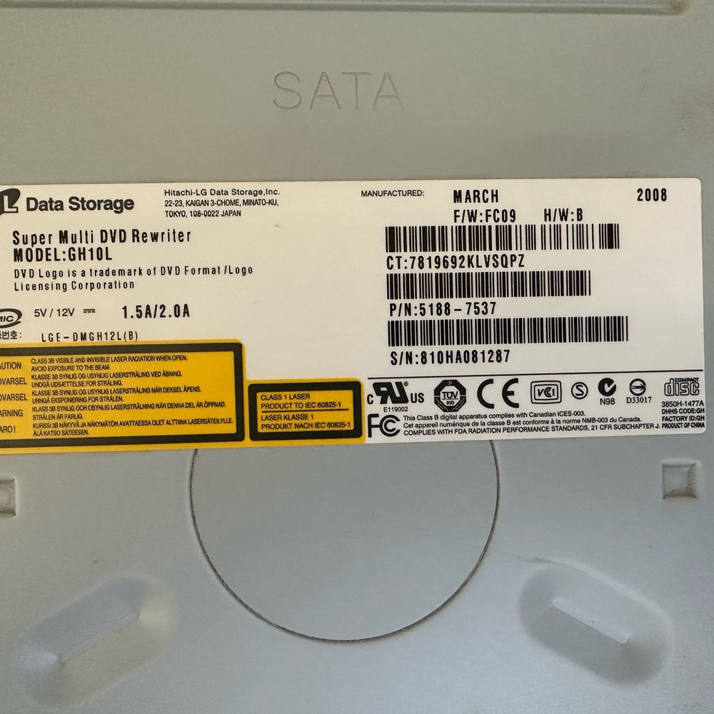 Hitachi-LG Super Multi DVD Rewriter